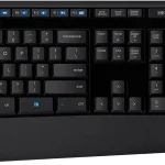 Logitech MK345 Full Size Wireless Keyboard and Mouse Combo - Black Full size keyboard with integrated palm rest compact (New)