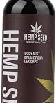 Hemp Seed Body Mist Moisturizes Invigorates Protects Skin With Hemp Seed Oil Chamomile Aloe Vera Vegan Cruelt (New)