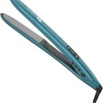 Bio Ionic 10X Styling Iron Hair Straightener with 1" Sonic Vibrating Plates Flat Iron with Ion Generating Mineral Comple (New)