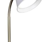 OttLite Beam ClearSun LED Metal Desk Lamp White Reduces Eyestrain Diffuser for Smooth Uniform Light Flexible Neck f (New)