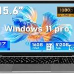 CHIFUYOU Laptop Computer Gaming Laptops 2026 15.6 Inch Lap Top PC Windows 11 Pro 16GB RAM 512GB SSD Core i7-7600U Proc (New)
