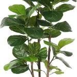 Realead 6ft Fiddle Leaf Fig Tree Artificial with Tall Exquisite Planter Faux Fiddle Leaf Fig Tree Natural Trunk Lifeli (New)