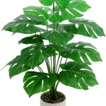 Freyalife 28â€œ Fake Plant Artificial Monstera for Room Decor Faux Potted Plants Indoor for Home Living Bedroom Aesthetic F (New)