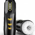 Kingdemer Male Pocket Toys for Men Men Toy with 9 Vibrating 10 Thrusting Flesh Soft 3 (New)