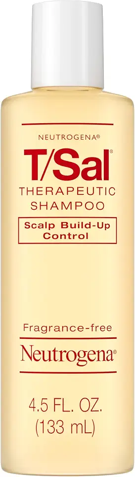 61yWKKBGklL._AC_UL960_FMwebp_QL65_ Neutrogena T/Sal Shampoo Therapeutic Dandruff Control 45 Fl Oz Scalp Build-up Shampoo 3% Salicylic Acid Scalp Psor (New) - Image 1