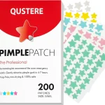 QUSTERE Pimple Patches for Face Hydrocolloid Acne Patches Cute Star Zit Covers Colorful Spot Stickers with Tea Tree Sa (New)