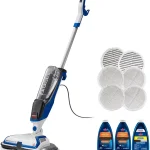 BISSELL SpinWave Hard Floor Expert Corded Spin Mop Cleaner 20393 Powerful electric spin mop washable reusable pads co (New)