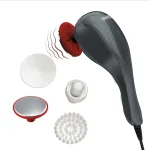 Wahl Heat Therapy Corded Vibratory Therapeutic Pain Relief Body Massager Heated Handheld Massage Tool with Two Speeds R (New)