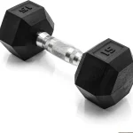 CAP Barbell 15 LB Coated Hex Dumbbell Weight New Edition Replacement or set-expansion option Anti-roll stability Unil (New)