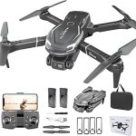 FLYVISTA Cool Mini Drone with Camera for Kids Adults Beginners 1080P FPV Camera Remote Control Drone for Kids with 2 Batt (New)