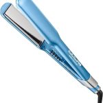 BabylissPRO Nano Titanium Ultra-Sleek Hair Straightener Flat Iron for All Hair Types (New)