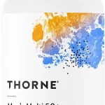 THORNE Men's Multi 50 Comprehensive Daily Multi-Vitamin 180 Capsules Formulated with 23 Key Nutrients Supports Prost (New)