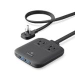 Anker Travel Power Strip Anker Nano 67W Max 6-in-1 USB C Charger 2 USB C 2 AC 2 USB A 5ft Thin Undetachable Flat Plu (New)