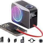 Phone Cooler for Gaming Magnetic Cell Phone Cooler for iPhone Cooling 50W Phone Liquid Cooler for Live Streaming freez (New)