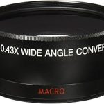 Vivitará 4358W 0.43X 58mm Wide Angle LensBlack (New)