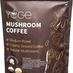 Mushroom Coffee Instant Coffee Blend 6 Adaptogenic Mushrooms 30 Servings Lion's Mane Reishi Cordyceps Shiitake Ki (New)