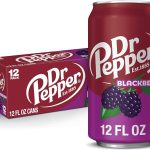 Dr Pepper Blackberry Soda 12 Oz Cans 12 Count (New)