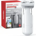 SwitchBot 2025 Automatic Curtain Opener 3 Rod-Bluetooth Control WiFi&ampAPP Control Upgraded High-Performance Add Hub to W (New)