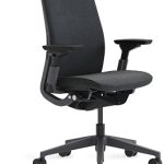 Steelcase Think Chair Sophisticated Multi-User Black Five Points of Adjustability Ergonomic Office Chair Spine Comfo (New)