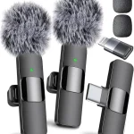 Mini Mic Pro Latest Model   #1 Microphone for iPhone &amp Android Wireless Mini Microphone Clear Voice Noise Cancelling (New)