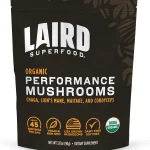 Laird Superfood Organic Performance Mushroom Blend with Chaga Cordyceps Lion's Mane and Maitake for Energy and Cognitio (New)