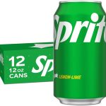 Sprite Lemon-Lime Caffeine-Free Soda Soft Drink Cans 12 fl oz 12 Pack Fridge pack naturally flavored soft drink carb (New)