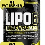 Nutrex Research Lipo6 Black Intense Ultra Concentrate Thermogenic Belly Fat Burner for Men and Women Diet Weight Loss Su (New)