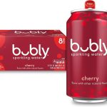 bubly Sparkling Water Cherry 12 Fl Oz Cans 8 Pack (New)