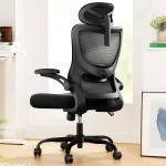 Marsail Ergonomic Office Chair: Office Desk Chair with High Back Mesh and Adjustable Lumbar Support Rolling Work Swivel Ta (New)