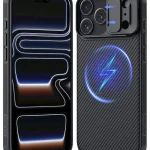 Nillkin CamShield Pro Compatible with iPhone 17 ProCompatible MagSafeCase with Camera CoverMagnetic 17 Pro 5G Case 63- (New)