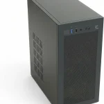 Zalman CUBIX Compact Micro-ATX MATX Mini ITX PC Case with 80mm Fan Black Heavy-Duty 08T Steel Fits ATX Power Supply (New)
