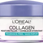 L'Oreal Paris Collagen Moisture Filler Anti-Aging Face Moisturizer 17 Oz Fragrance Free Collagen Cream Non-Greasy Ski (New)