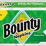 Bounty Paper Napkins White 200 Count Packaging may vary (New)