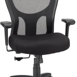 Tempur-Pedic TP9000 Mesh Swivel Task Chair with Adjustable Height Black Height-Adjustable Arms Synchro-Tilt Mechanism (New)