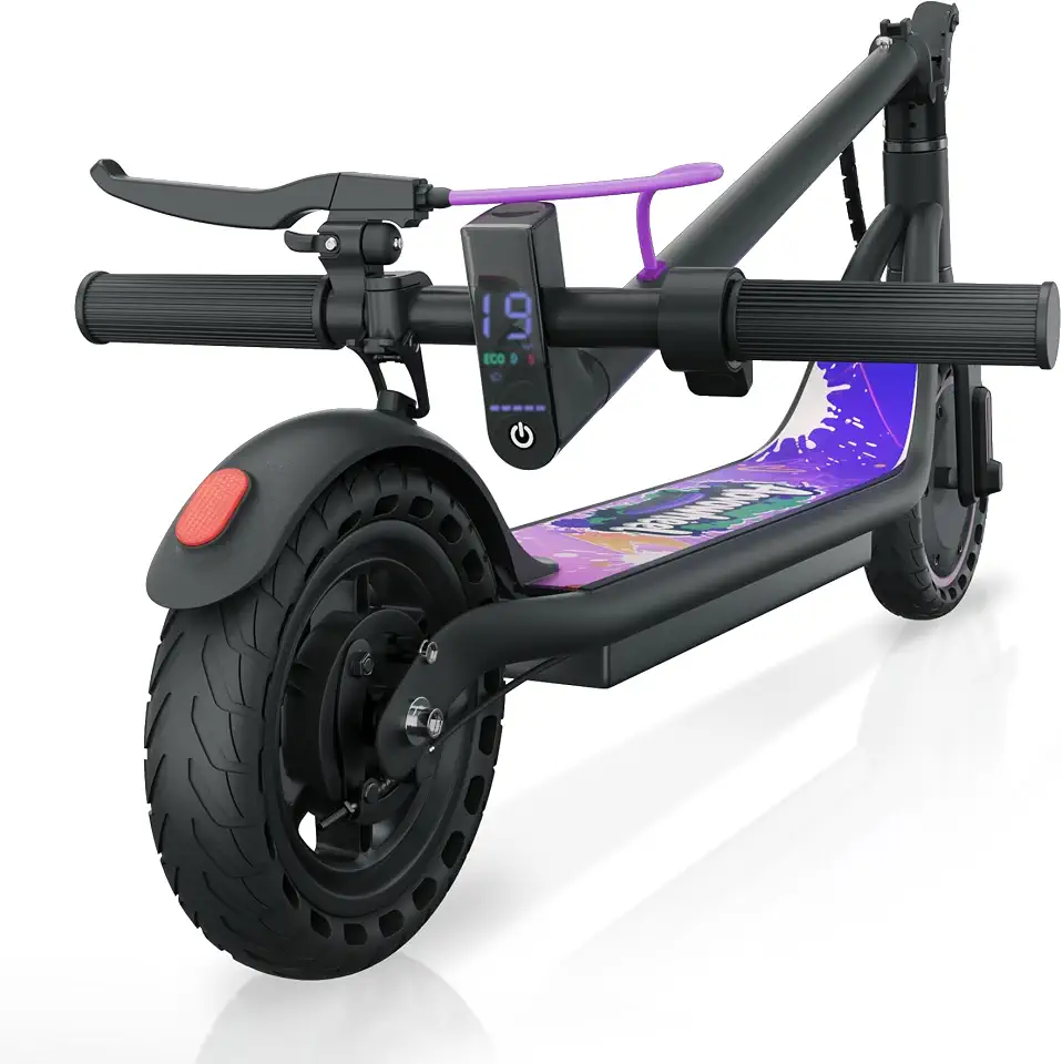 713bZLt07yL._AC_UL960_FMwebp_QL65_ Aovowheel Electric Scooter for Adults Folding E Scooter Commuting Scooters 500W/350W/250W/ Motor 16-24 Mph Top Speed M (New) - Image 1