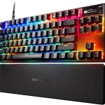 SteelSeries Apex Pro TKL Gen 3 Gaming Keyboard - Black OmniPoint 30 Analog Magnetic Switches Rapid Trigger Rapid Tap/ (New)