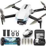 Drones with Camera for Adults 4K GPS Drone with Auto Return Follow Me Circle Fly Waypoint Fly Optical Flow Brushless (New)