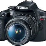 Canon EOS Rebel T7 DSLR Camera EF-S 18-55mm f/35-56 is II Lens Kit 241 Megapixel CMOS APS-C Sensor Full HD Videos (New)