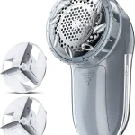 Bymore Fabric Shaver Lint Shaver Sweater Shaver for Clothes Gray Compact one-button design refreshes clothes quickly (New)