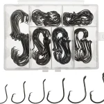 Sponsored Ad - Afmivs Fishing Hooks Saltwater 160PCS Circle Hooks Saltwater Fish Hooks for Fishing Gear Tackle Catfish (New)