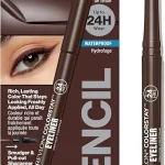 Revlon ColorStay Pencil Waterproof Eyeliner 202 Black Brown 001 oz Waterproof pencil eyeliner with built-in sharpene (New)