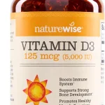 NatureWise Vitamin D3 5000IU Supplement Immune Support 360 Mini Softgels Vitamin D 125 mcg - Organic Extra Virgin Oliv (New)