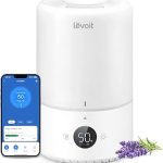 Levoit Smart Cool Mist Top Fill Humidifiers for Bedroom with Sensor 3L Auto Humidity Setting APP Voice Control Esse (New)