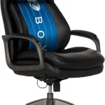 La-Z-Boy High-Back Ergonomic Office Chair AIR Lumbar Support Leather Chair Nova 350lb Capacity Executive Task Chair P (New)