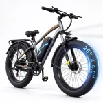 Electric Bike for Adults 2000W Peak Motor Up to 85 Miles 26&quot Fat Tire 48V 182Ah Removable Battery Up to 32MPH/ 85 Mile (New)