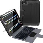 Nillkin Rugged Detachable Keyboard Case with Trackpad for iPad Pro 11 M5/M4 Military Grade Protection 0-180Â° Stand 14 (New)