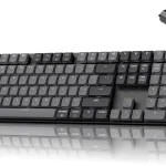 Keychron K5 Version 2 Wireless Bluetooth Low Profile Mechanical Keyboard QMK Launcher Full-Size Layout with Milk POM Ba (New)