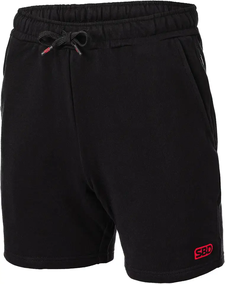 718BSHVei2L._AC_UL960_FMwebp_QL65_ SBD Men’s Shorts Heavyweight Cotton Training Shorts with Zip Pocket Strength Athlete Fit Made in Great Britain (New) - Image 1