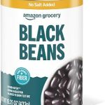 Amazon Grocery Black Beans No Salt Added 15.25 Oz (New)
