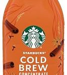 Starbucks Cold Brew Coffee Concentrate Pumpkin Spice Flavored Limited Edition 100% Arabica Multi-Serve Bottle 32 Fl Oz (New)